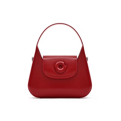 Textured crossbody small bag popular croissant